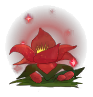 红色花