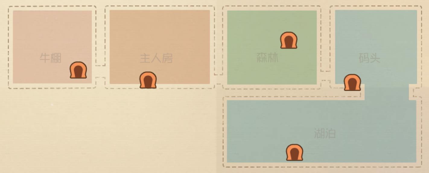 森林牧场地图预览