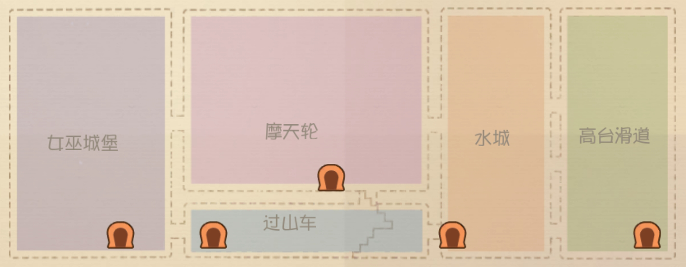 游乐场地图预览