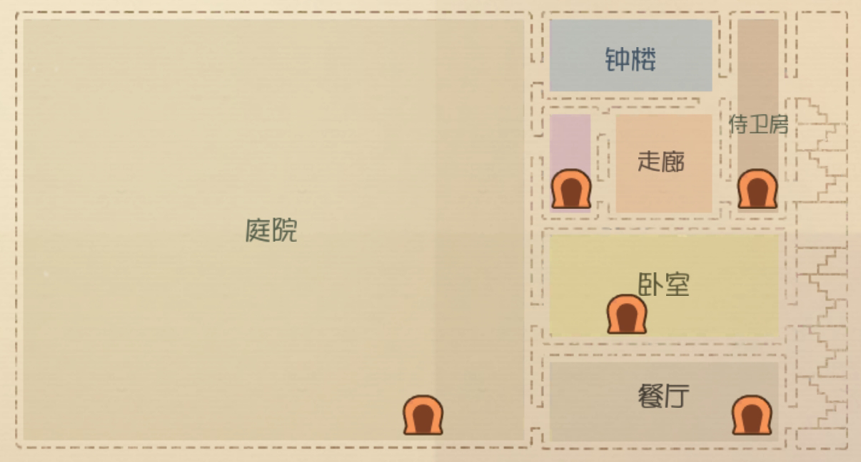 雪夜古堡I地图预览